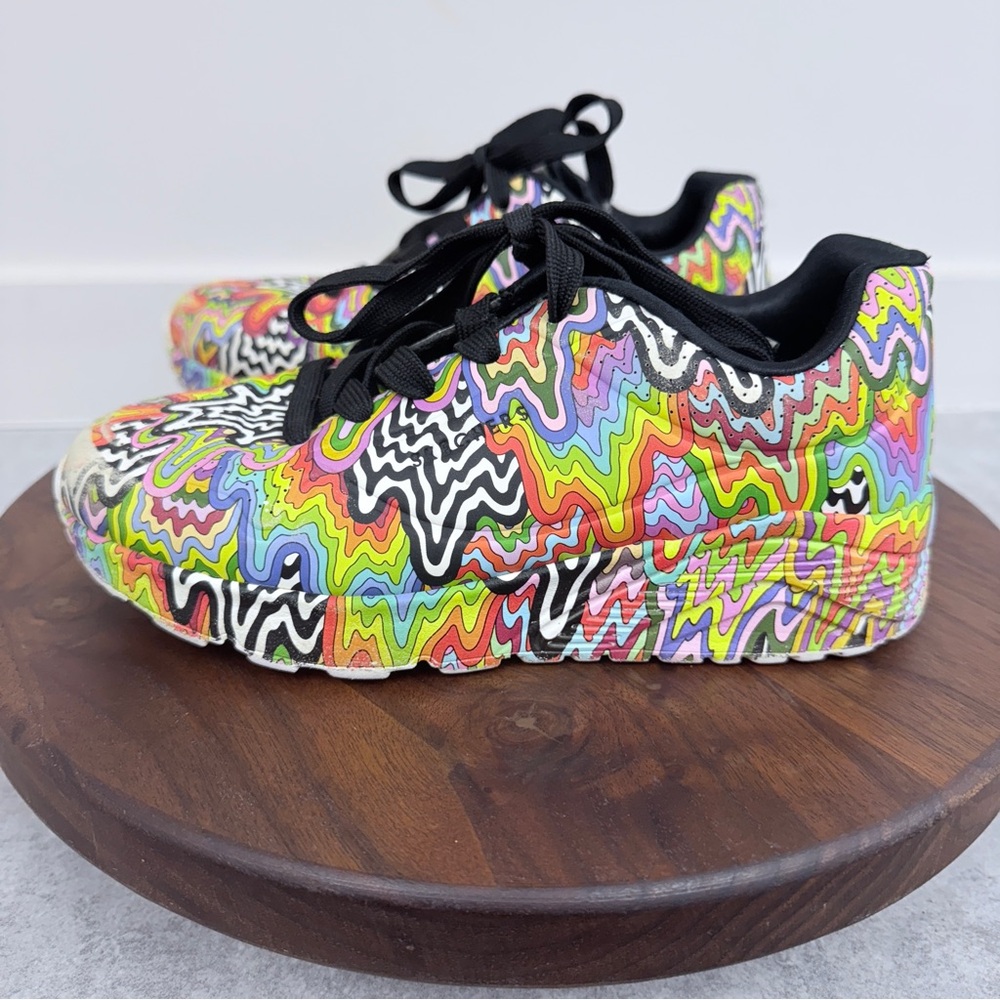 Skechers Kids Sneakers - Multicolor Zigzag